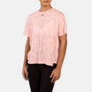 Camiseta fitness de mujer Lux Fitness Training Burnout REEBOK