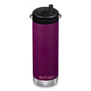 Botella térmica TKWide Klean Kanteen con tapa Twist 16oz (473ml) Morado