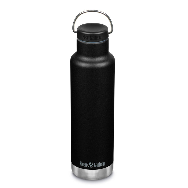 Botella térmica Classic Klean Kanteen con tapa Loop 20oz (592 ml) Negro