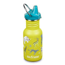 Botella Classic infantil Klean Kanteen con tapa Sippy 12oz (355ml) Verde claro