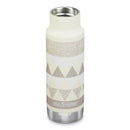 Botella térmica Classic Klean Kanteen con tapa Loop 12oz (355ml) Crudo estampado