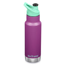 Botella térmica Classic infantil Klean Kanteen con tapa Sport 12oz (355ml) Morado