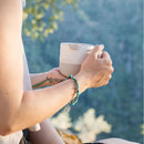 Taza Rise Klean Kanteen con tapa Flip 14oz (399ml) Crudo