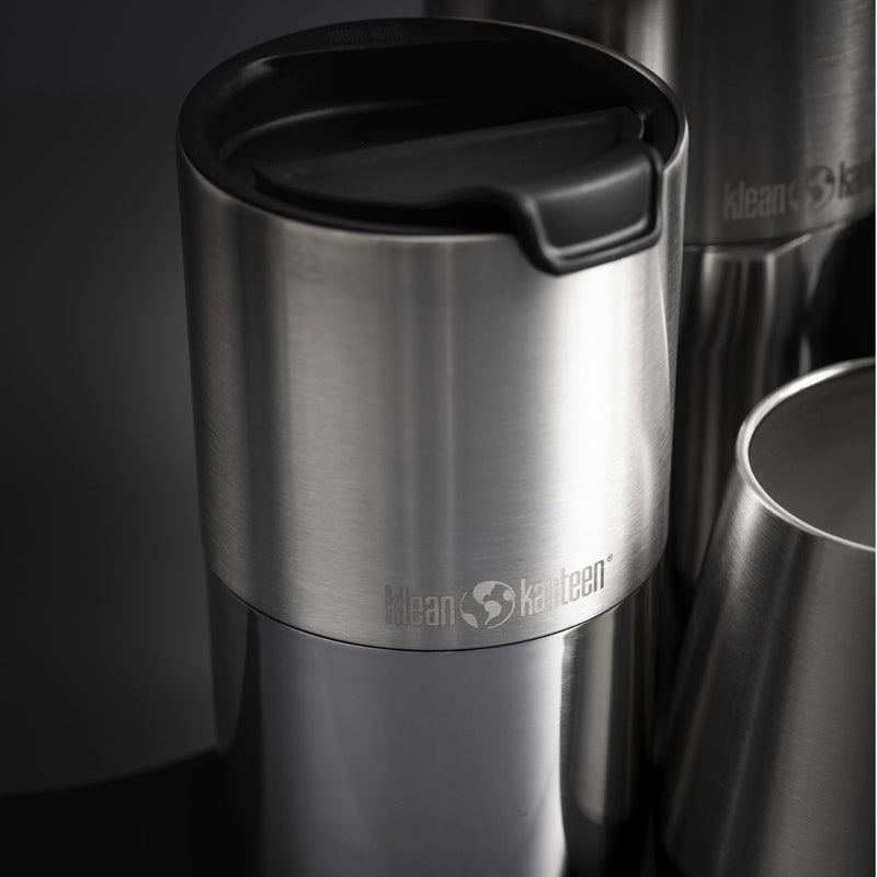 Vaso Rise Tumbler Klean Kanteen con tapa Flip 16oz (473ml) Plata