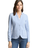 Blazer de mujer con cuello solapa y manga larga