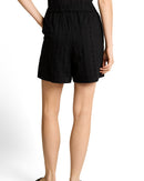 Short de mujer con cintura media elástica y estampado ornamental