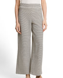 Pantalón ancho de mujer con cintura elástica