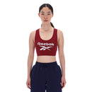 Top deportivo de mujer MONROE SCOOP NECK BIG LOGO BRA TOP REEBOOK
