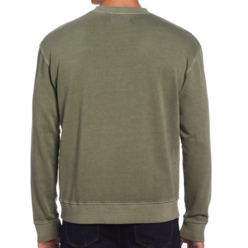Sudadera Terry verde olivo
