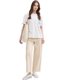 Vaquero de mujer corte wide leg