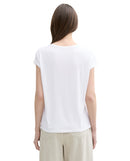 Camiseta de mujer de manga corta cuello redondo