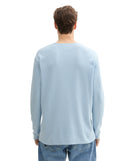 Jersey de hombre con cuello redondo y diseño de rayas