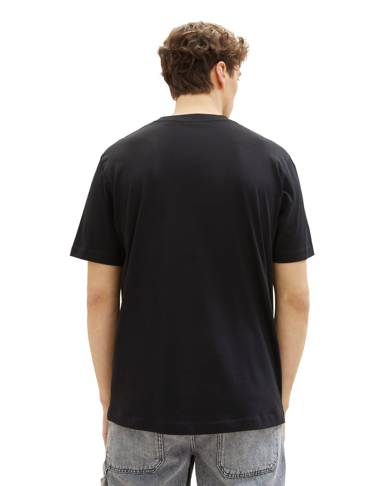 Camiseta de hombre manga corta negro