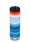 Botella térmica TKWide Klean Kanteen con tapa Café 20oz (592ml) Multicolor