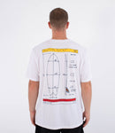 Camiseta de hombre Kraft Sketch HURLEY
