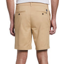 Pantalón corto chino básico de algodón reciclado kaki