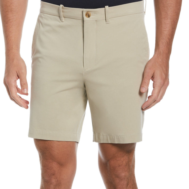 Pantalón corto de algodón reciclado beige