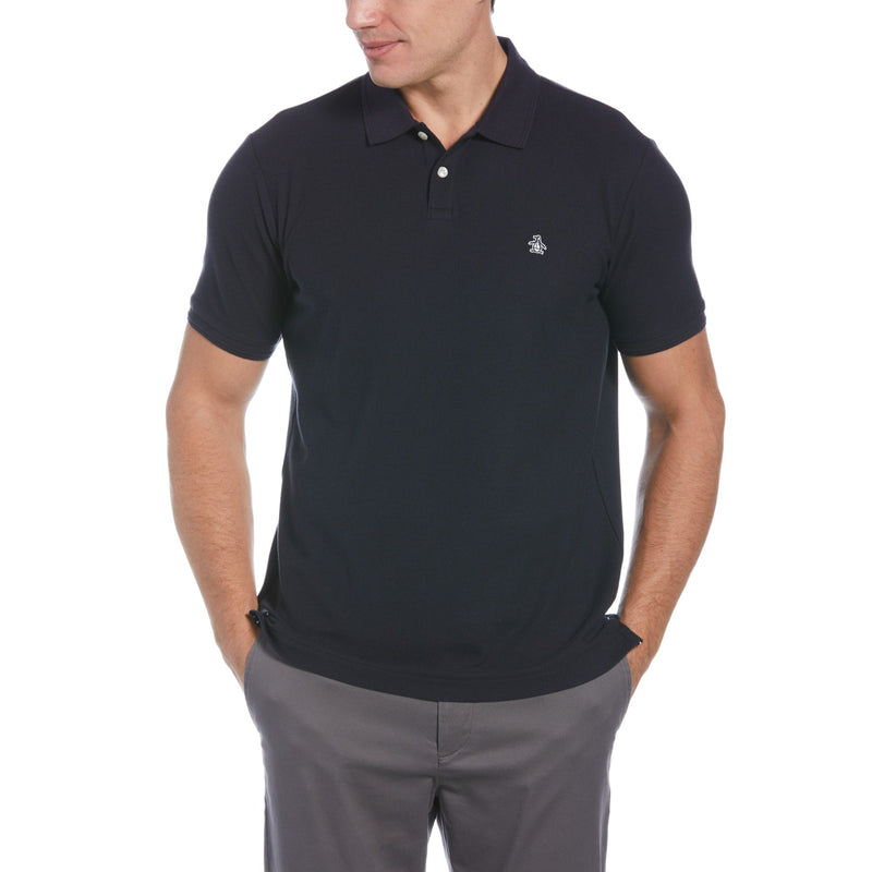 Polo Daddy azul marino de algodón orgánico