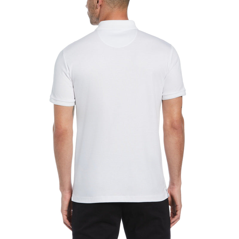 Polo Daddy blanco de algodón orgánico