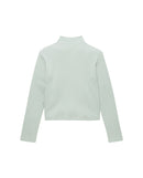 Jersey de niña de cuello alto