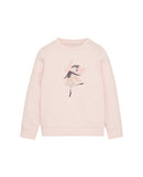 Sudadera de niña con dibujo frontal