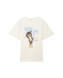 Camiseta de niño de manga corta con dibujo frontal