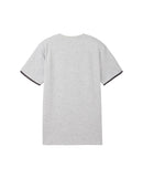 Camiseta de niño manga corta con estampado liso