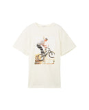 Camiseta de niño de manga corta 100% algodón