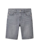 Pantalon de niño vaquero corto con botón
