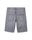 Pantalon de niño vaquero corto con botón