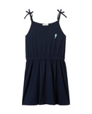 Vestido de niña sin mangas midi