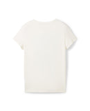 Camiseta de niña manga corta con dibujo frontal