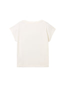 Camiseta de niña de manga corta con estampado