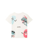 Camiseta de niño de manga corta con estampado