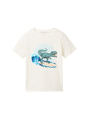 Camiseta de niño de manga corta con estampado
