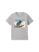 Camiseta de niño de manga corta con estampado
