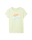 Camiseta de niña manga corta con dibujo frontal