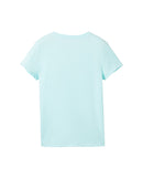 Camiseta de niña manga corta con dibujo frontal