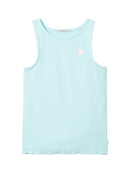 Camiseta de niña sin mangas