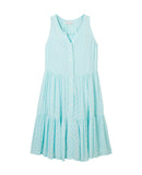 Vestido midi de niña sin mangas
