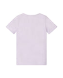 Camiseta de niña con estampado de texto en el pecho