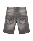 Pantalón corto de niño en color liso con estilo de cinco bolsillos