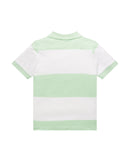Polo de niño de manga corta a rayas