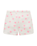 Pantalón de niña de chándal con estampado de lunares