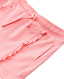 Pantalones cortos de chandal de niña con cintura elástica