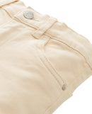 Pantalón de niña estilo culotte en color beige