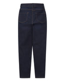 Vaquero de niña mom fit en estilo cinco bolsillos