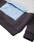 Sudadera de nió on capucha y bolsillo frontal