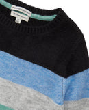 Jersey de niño de punto a rayas