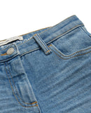 Pantalón de niña flare en estilo cinco bolsillos